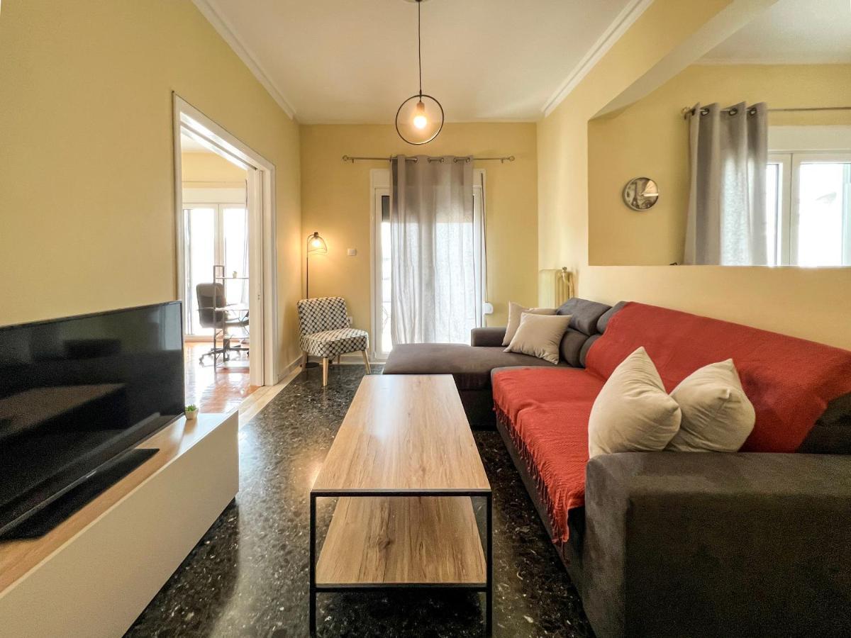 Chiou Spacious 90Sqm Apt In Athens Exterior photo