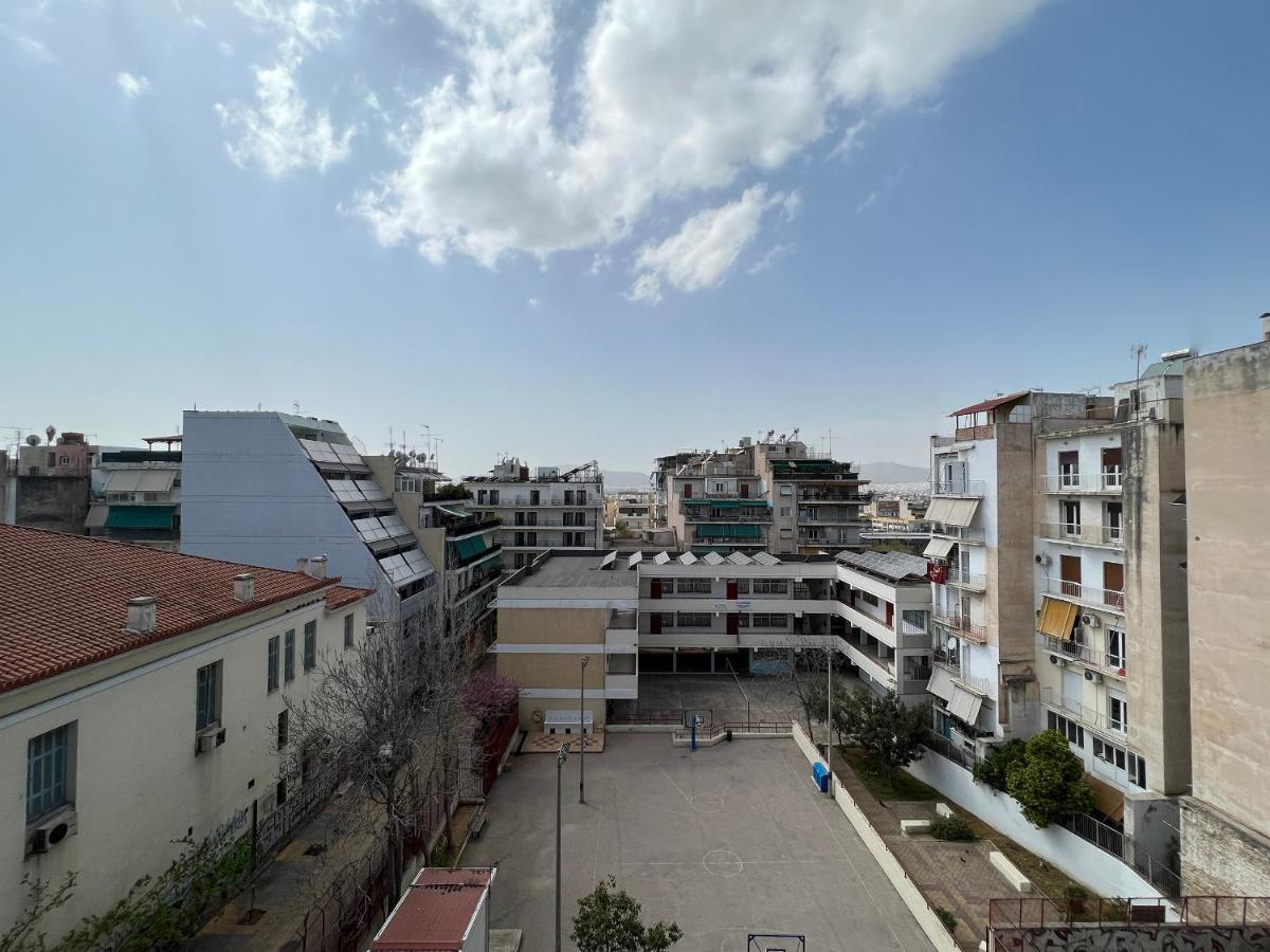 Chiou Spacious 90Sqm Apt In Athens Exterior photo